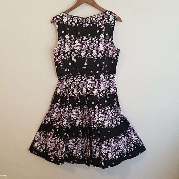 White House Black Market Sleeveless Dress sz 10 - Picture 6 of 7